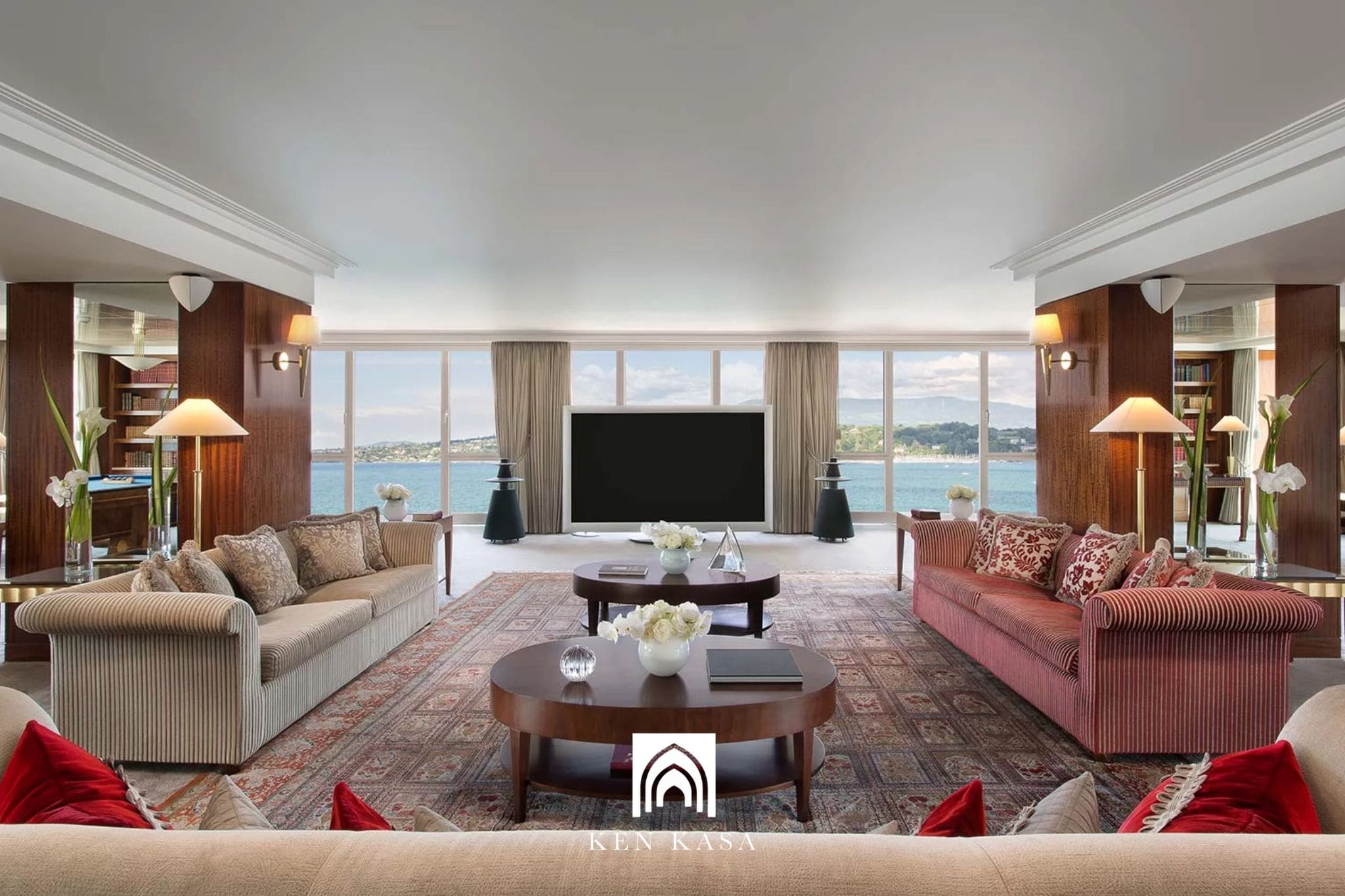 Mẫu phòng ngủ khách sạn hiện đại phòng Suite 